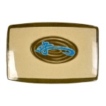 Thunder Group 1504J - BBQ Plate (M), 6-3/4