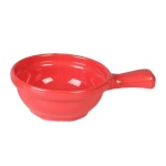 Thunder Group CR305RD - Soup Bowl, 10 oz., 6-3/4