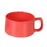 Thunder Group CR9016RD - Soup Mug, 10 oz., 4