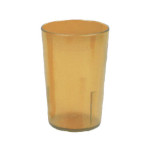 Thunder Group PLTHTB010A - Tumbler, 9-1/2 oz., textured exterior, plastic, amber