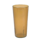 Thunder Group PLTHTB032A - Tumbler, 32 oz., textured exterior, plastic, amber