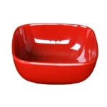 Thunder Group PS3103RD - Square Bowl, 5 oz., 3-1/2