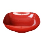 Thunder Group PS3111RD - Square Bowl, 128 oz., 11