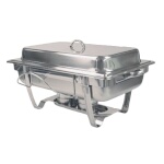 Thunder Group SLRCF0833BT - Chafer, 8 quart, rectangular, lift-off lid, fuel holder