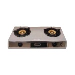 Thunder Group SLST002 - Hotplate, gas, double burner, smooth finish, LP Gas Only