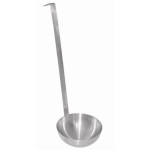 Thunder Group SLTL006 - Ladle, 6 oz. capacity, hooked handle, stainless steel