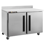 Traulsen CLUC-36F-SD-WTLR - Work Top Freezer, two-section, 36