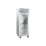 Traulsen RHT126WP-HHG - Pass-Thru Refrigerator, one-section, remote, shallow depth, half-height glass doors