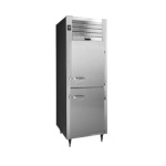 Traulsen RHT132NPUT-HHG - Pass-Thru Refrigerator, one-section, self-contained, narrow half-height glass doors