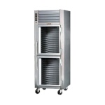 Traulsen RHT132NUT-HHG - Refrigerator, one-section, 21.9 cu. ft., self-contained, narrow half-height glass doors