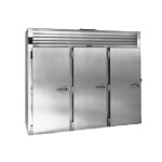 Traulsen RRI332LP-FHS - Roll-Thru Refrigerator, three-section, remote, accepts 66