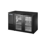 True TBB24-48-2G-Z1-BST-B-1 - Back Bar Cooler, two-section, 48