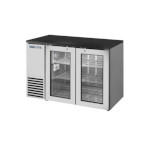 True TBB24-48-2G-Z1-BST-S-1 - Back Bar Cooler, two-section, 48