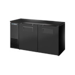 True TBB24-60-2S-Z1-BST-B-1 - Back Bar Cooler, two-section, 60/1/8