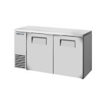 True TBB24-60-2S-Z1-SFT-S-1 - Back Bar Cooler, two-section, 60-1/8
