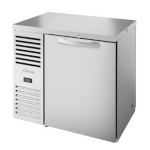 True TBR36-PTSZ1-L-S-S-S-1 - Back Bar Cooler, pass-thru, one-section, 36