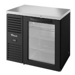 True TBR36-RISZ1-L-B-G-1 - Back Bar Cooler, one-section, 36