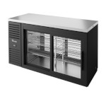 True TBR60-PTSZ1-L-B-11-11-1 - Back Bar Cooler, pass-thru, two-section, 60