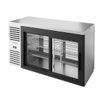 True TBR60-PTSZ1-L-S-11-11-1 - Back Bar Cooler, pass-thru, two-section, 60