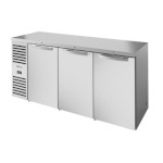 True TBR84-RISZ1-L-S-SSS-1 - Back Bar Cooler, three-section, 84