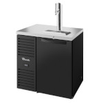 True TDR32-RISZ1-L-B-S-1 - Draft Bar Cooler, one-section, 32