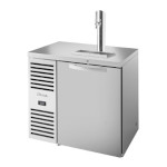 True TDR36-RISZ1-L-S-S-1 - Draft Bar Cooler, one-section, 36
