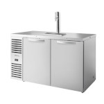 True TDR60-PTSZ1-L-S-SS-SS-1 - Draft Bar Cooler, pass-thru, two-section, 60