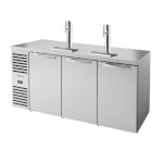 True TDR72-RISZ1-L-S-SSS-1 - Draft Bar Cooler, three-section, 72