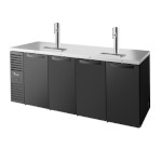 True TDR92-RISZ1-L-B-SSSS-1 - Draft Bar Cooler, four-section, 92