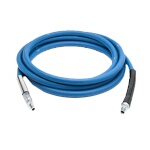 T&S Brass 014943-45 - Hose Kit, 30 foot, 200° F max temperature range, 300 psi max, blue