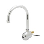 T&S Brass 5EF-1D-WG-VF05 - Electronic Faucet, wall mount, swivel, .5 GPM spray device