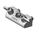 T&S Brass 5F-4WLX00 - Equip Faucet, 4