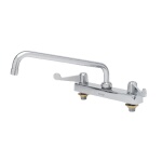 T&S Brass 5F-8CWX10 - Workboard Faucet, swivel, 8