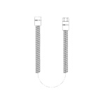 T&S Brass B-0044-H2AMS - Hose, 44