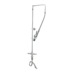 T&S Brass B-0111-BC - EasyInstall Pre-Rinse, overhead swivel arm, single hole ba