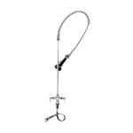 T&S Brass B-0113-08C-M - EasyInstall Pre-Rinse Unit, spring action, single hole (Case of 6)