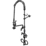 T&S Brass B-0113-12-CRVB - EasyInstall Pre-Rinse Unit, single-deck mount, add-on