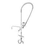 T&S Brass B-0113-12-CRVBC - EasyInstall Pre-Rinse Unit, single-deck mount, add-o
