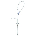T&S Brass B-0113-A08-08 - EasyInstall Pre-Rinse Unit, single hole deck mount bas