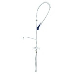 T&S Brass B-0113-A12-B08 - EasyInstall Pre-Rinse Unit, single hole deck mount ba