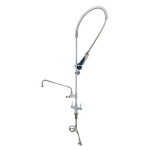 T&S Brass B-0113-A12-B08C - EasyInstall Pre-Rinse Unit, single hole deck mount b