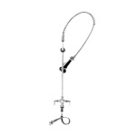 T&S Brass B-0113-B08-M - EasyInstall Pre-Rinse, spring action, 18