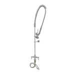 T&S Brass B-0113-CR-B - EasyInstall Pre-Rinse Unit, spring action gooseneck, sin