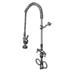 T&S Brass B-0113-CR-V-B - EasyInstall Pre-Rinse Unit, single-deck mount, vacuum
