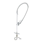 T&S Brass B-0113-J - EasyInstall Pre-Rinse Unit, deck mount, single hole, lever