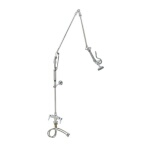 T&S Brass B-0114-01B - EasyInstall Pre-Rinse Unit, spring action gooseneck, sing
