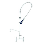 T&S Brass B-0123-A12-B08C - EasyInstall Pre-Rinse Unit, spring action gooseneck,
