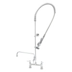 T&S Brass B-0123-ADF12-B - EasyInstall Pre-Rinse Unit, deck mount base, 8