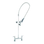 T&S Brass B-0123-CR-B - EasyInstall Pre-Rinse Unit, ceramic cartridges, deck mou