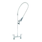 T&S Brass B-0123-CR - EasyInstall Pre-Rinse Unit, spring action, ceramic cartrid